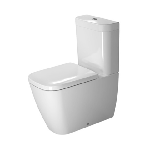 Duravit Happy D2 Бачок для унитаза 39,5х16 см, цвет белый, механизм двойного смыва, подключение снизу слева 934100085