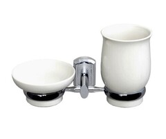 WasserKRAFT K-24126 Держатель стакана и мыльницы фото