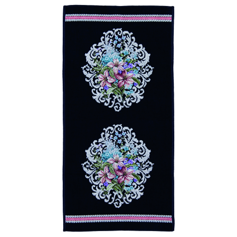 Полотенце 50x100 Feiler Jacqueline 124 altrosa пыльно-розовое