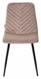фото 2 Стул DUKE BLUVEL-40 BEIGE, велюр / черный каркас М-City на profcook.ru