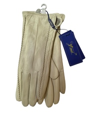 Перчатки. Женские. Материал верха: Кожаные. Подклад: Трикотаж-шерсть. 10 шт в упаковке.