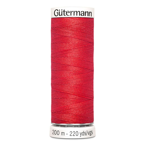 Нить Sew-All 200 м, Gutermann, 491 алый