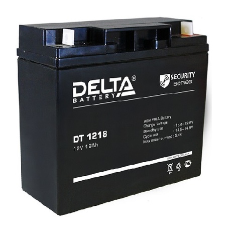 DT 1218 аккумулятор 12В/18Ач Delta