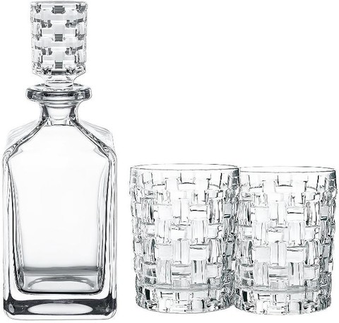 Набор стаканов для виски 2шт 330мл и декантер Nachtmann Bossa Nova