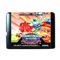 Monster Land (Wonder Boy III) - Repro (Mega Drive)