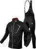 Утеплённый лыжный костюм 905 Victory Dynamic A2 Black с высокой спинкой мужской