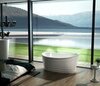 BelBagno BB32 Отдельностоящая, овальная акриловая ванна, встроенный слив 1676x870x750