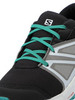 Детские Непромокаемые кроссовки внедорожники Salomon Sense CSWP J black/pearl blue