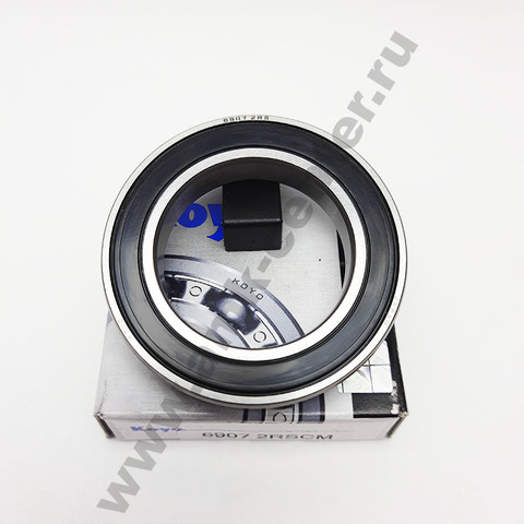 Подшипник шариковый радиальный однорядный Koyo 6907-2RS CM 35X55X10