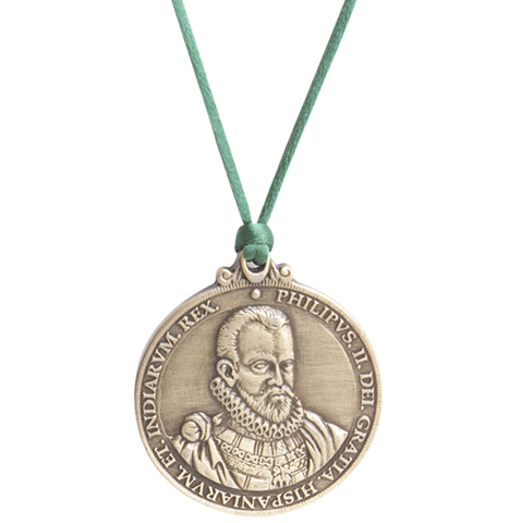 Подвеска солнечные часы 4.5см Hemisferium Hanging Philip 2nd Sundial бронза