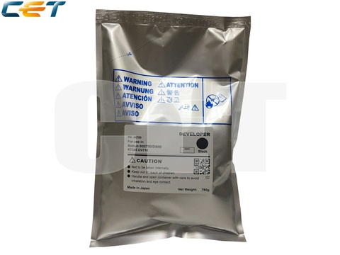 Девелопер DV710 для KONICA MINOLTA Bizhub 600/750/601/751 (CET), 760г, 250000 стр., CET6789