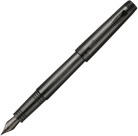 Ручка перьевая Parker Premier Monochrome Black Edition PVD F563, F (S0930500)