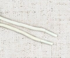 Шнур, L 138 см, ш. 5 мм, светлый айвори