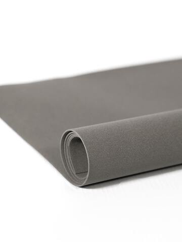 Фоамиран Иранский цвет тёмно-серый. Толщина 1.0мм. Лист 60х70см.