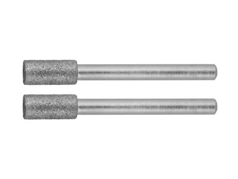 ЗУБР 2 шт, 4.8 x 10.0 х 3.2 мм, L 38 мм, Набор алмазных мини-шарошек (35920)