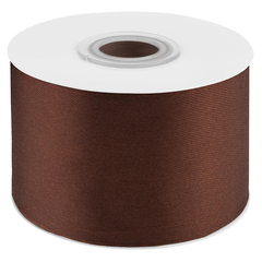 Лента Атласная (5см*22,85м) Шоколадный