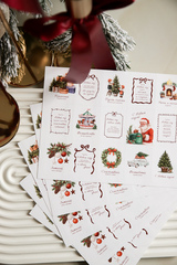 Набор наклеек №8 ( 75 шт, 45х33 мм)