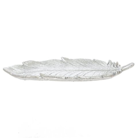Декоративное блюдо (24*11,5*2 см) - Серебро - купить 1