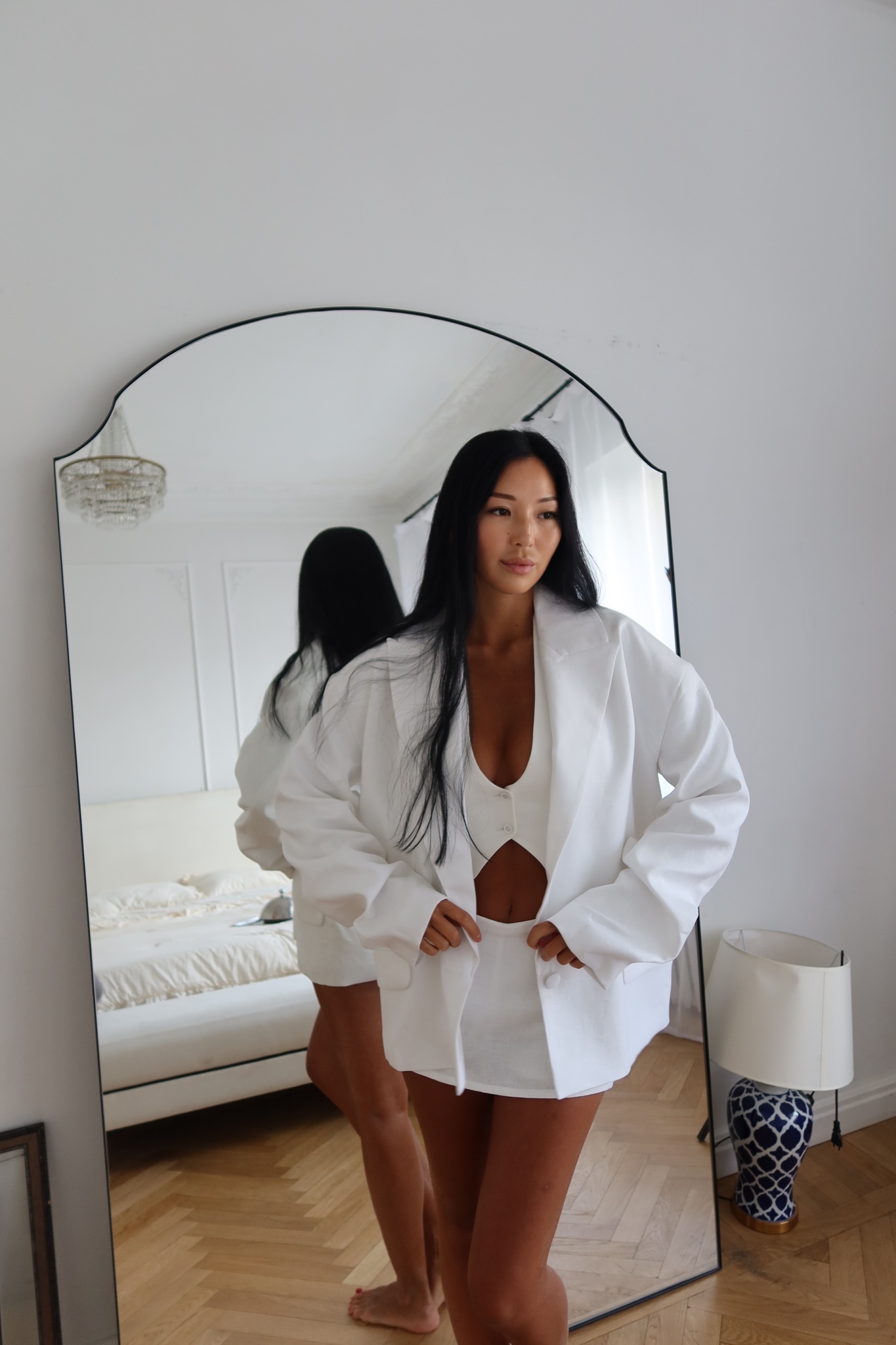 Юбка-шорты изо льна