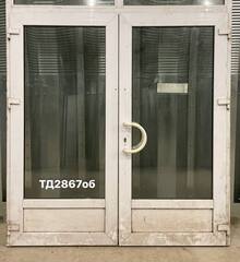 Дверь Пластиковая Б/У Входная 225(в) х 210(ш)