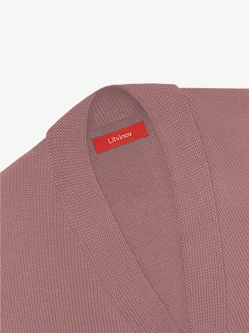 Кардиган с пуговицами из мягкой шерсти