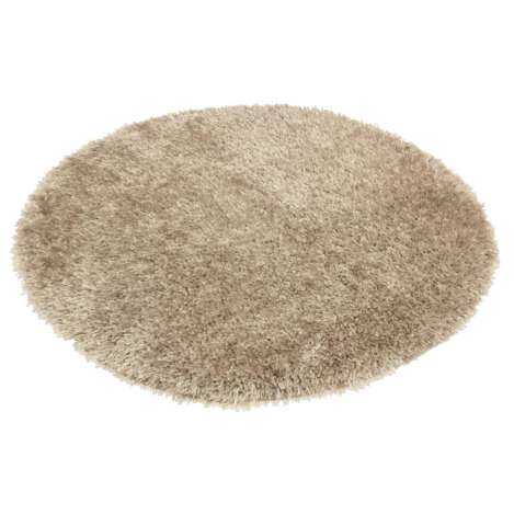 Коврик Silkeborg (d-130 cm.), цвет: бежевый, материал: полиэстер