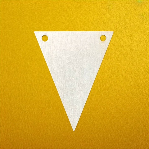 флажок треугольный 9*14см , фанера