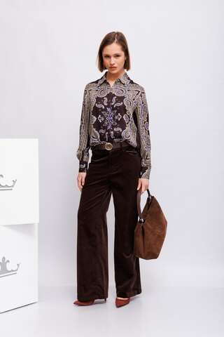 Liu Jo Блуза струящаяся в платочный узор