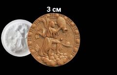 Силиконовый молд Знак зодиака Водолей 3 см