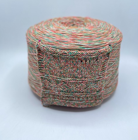 Авторская смотка, Supergeelong, 375м/100гр, 100%меринос, цвет-Летний сад, арт.37256