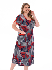 1351В Халат на пуговицах