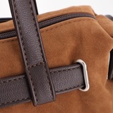 Сумка Саломея 2032 эко-замша миндаль