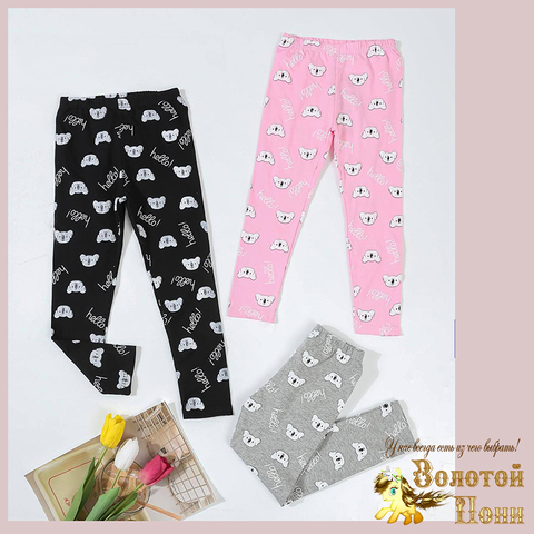 Лосины хлопок д (3-8) 260325-LCBR-А113