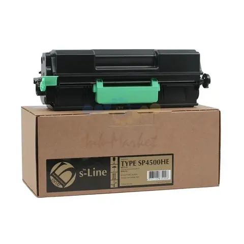 Тонер картридж БУЛАТ s-Line SP4500HE (407318) для Ricoh Aficio SP 3600 (Чёрный, 12000 стр.)