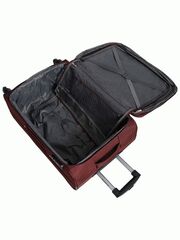 Чемодан Redmond тканевый облегченный большой XL Коричневый NF05L28 77х46х30(+3) см с расширением5