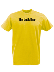 Футболка с принтом Крёстный отец (The Godfather) желтая 001