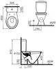 Vitra 9837B003-7200 *Комплект напольного унитаза Eco-Line