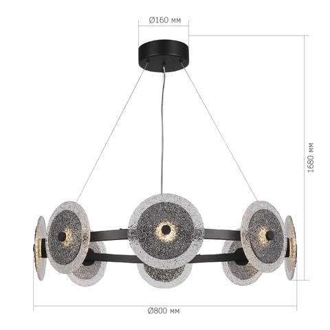 Светильник подвесной ST Luce Alumno SL6142.443.01