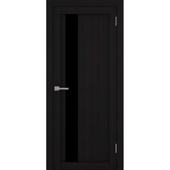 Купить Межкомнатная дверь экошпон Uberture 30004 шоко велюр остеклённая