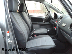 Чехлы на Suzuki SX4 хетчбек 2006–2015 г.в.