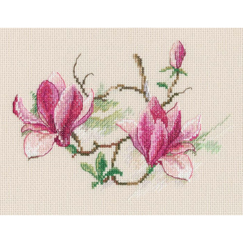 Коллекция:	Цветы¶Название по-английски:	Magnolia flowers¶Название по-русски:	Цветы магнолии¶Размер к