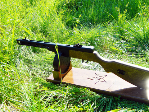 PPSh-41 wood stand