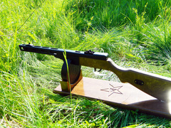 WW2 PPSh-41 wood stand