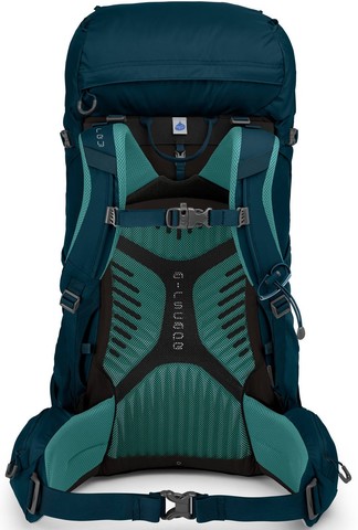 Картинка рюкзак туристический Osprey Kyte 46 Icelake Green - 3