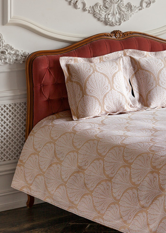 Наволочка декоративная 47х47 Luxberry Oliver бело-бежевая