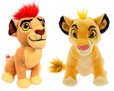 Король Лев мягкие игрушки Симба и Кион