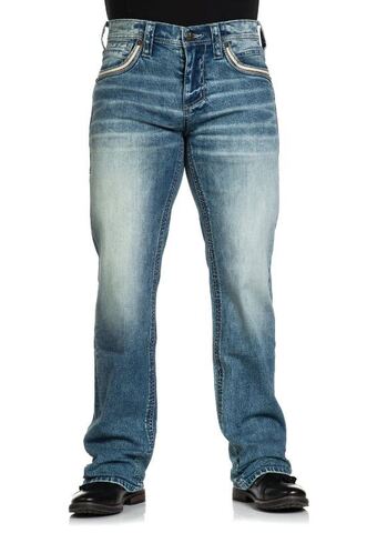 Affliction | Джинсы мужские BLAKE CRAWLEY 110RS302 перед