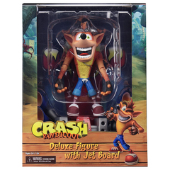 Фигурка NECA Crash Bandicoot - Deluxe Hoverboard Crash