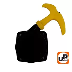 Стартер ручной UNITED PARTS для триммеров 26 куб.см Super E-start (с трещеткой) квадратный