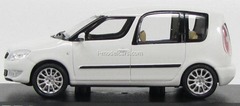Skoda Roomster 2012 white Abrex 1:43